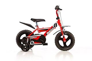 Bicicletta 12" Pollici Rossa