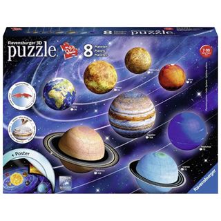 Puzzle 3d Il Sistema Solare