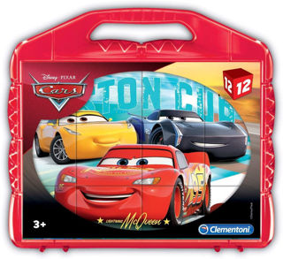 Cars 3 Puzzle Cubi, 12 Pezzi, 41185
