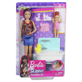 Bambola Barbie Playset Skypper Babysitter