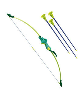 Set Arciere Pro In Fibra Di Vetro 96 Cm Con 3 Frecce A Ventosa