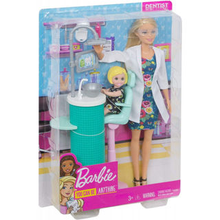 Barbie Carriere Dentista Playset Con Due Bambole