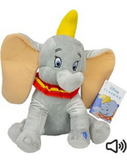 Dumbo Seduto Peluche Cm.30
