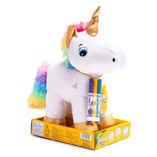 Crayola Colora Il Tuo Peluche - Unicorno