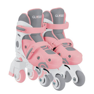 Pattini In Linea Trasformabili 2 In 1 Regolabili Tg 29 32 Pastel Pink