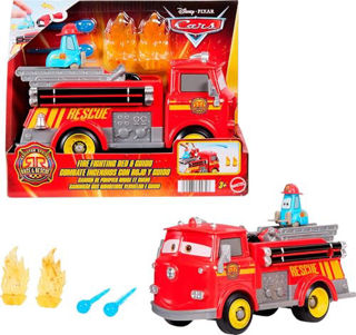 Disney Cars Race & Rescue Fire Fighting Red & Guido