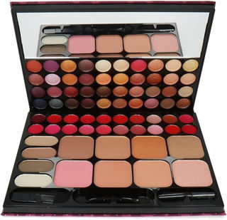 Trousse Magic Studio Savannah Soul Leopard Trucco Make Up kit Viaggio Con 75 Pz