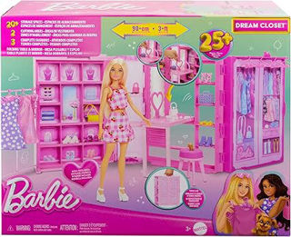 Armadio Dei Sogni Di Barbie Con Bambola Alla Moda
