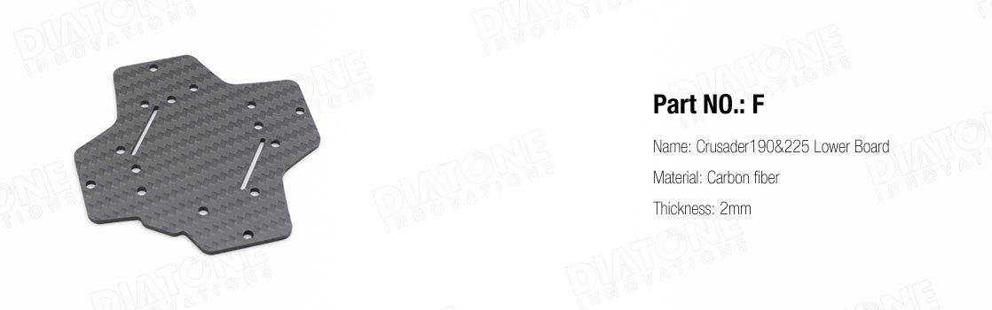 Crusader 190/225 Downward Board