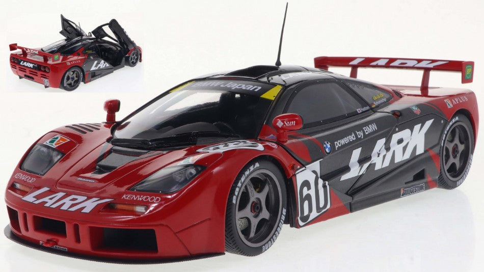 MODELLINO Solido MCLAREN F-1 GTR TEAM LARK N.60 JGTC SEASON 1996 SCHUMACHER-HATTORI 1:18 MODEL SCALE SL1804110 250506