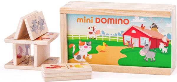 Animali Woody Minidomino