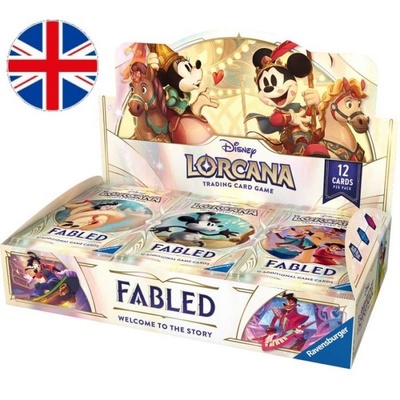 Lorcana - Fabled Box da 24 Booster Pack INGLESE