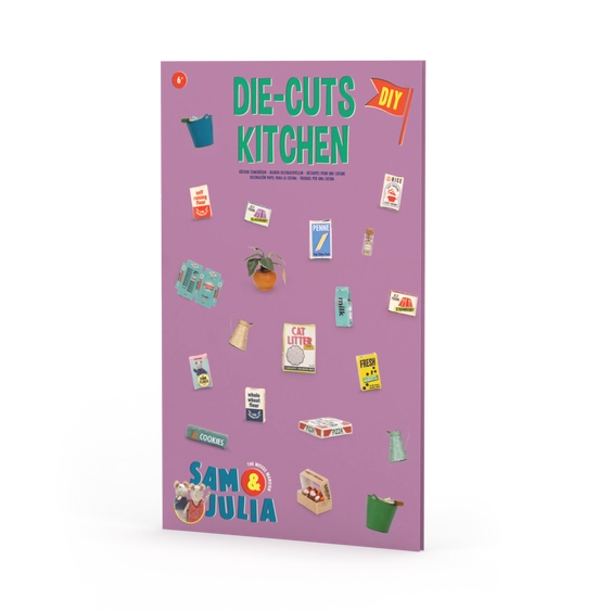 Stampe accessori arredo, Cucina - The Mouse Mansion - Art. MH40005