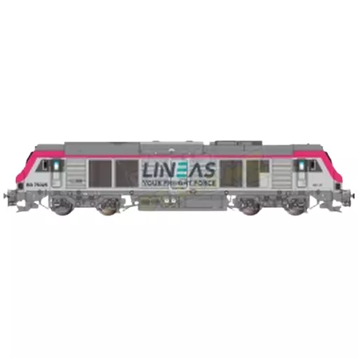 Locomotiva diesel BB75025 - OS.KAR 7525 - HO : 1/87 - LINEE - EP. VI - Suono digitale - 2R
