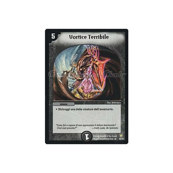 DM-07 Fragore dell'Annichilimento 29/55 Vortice Terribile rara -NEAR MINT-