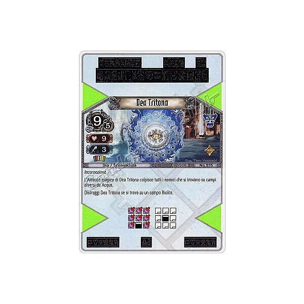 035 Dea Tritona molto rara -NEAR MINT-