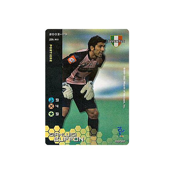 033/100 Gianluigi Buffon rara foil -NEAR MINT-