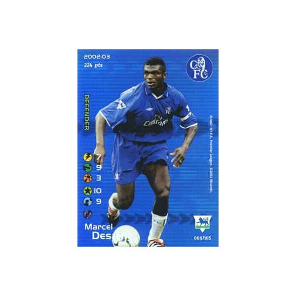 006/150 Marcel Desailly rara foil -NEAR MINT-