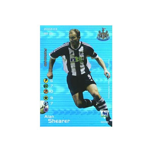 021/150 Alan Shearer rara foil -NEAR MINT-