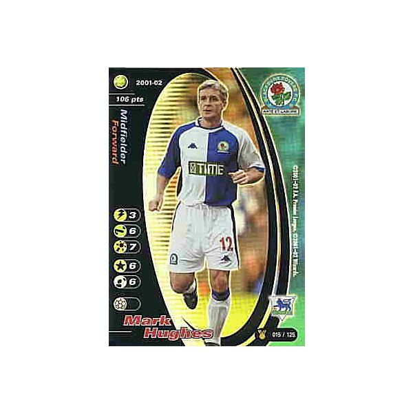 015/125 Mark Hughes rara foil -NEAR MINT-