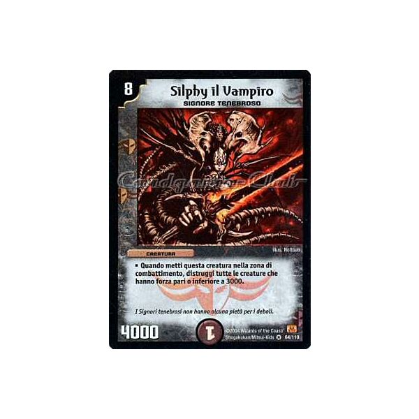 DM-01 064/110 Silphy il Vampiro molto rara foil -NEAR MINT-