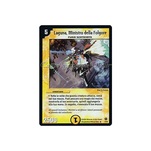 DM-02 Sterminatori Apocalittici 04/55 Laguna, Ministro della Folgore rara -NEAR MINT-