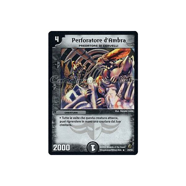 DM-02 Sterminatori Apocalittici 23/55 Perforatore d'Ambra rara -NEAR MINT-