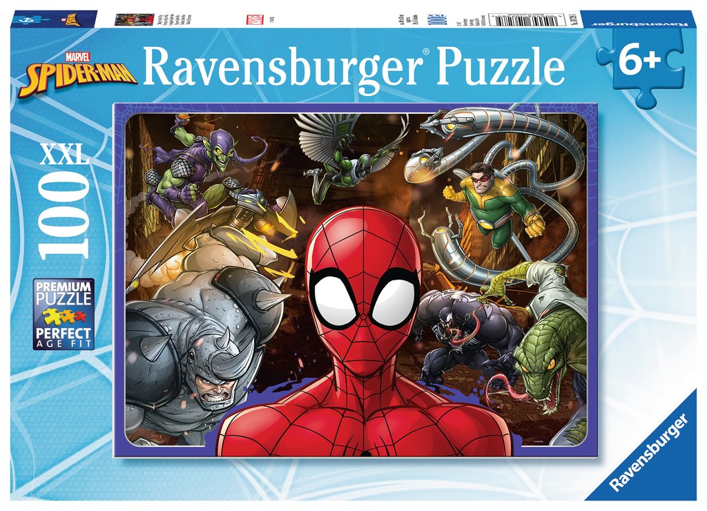 10728 - Puzzle 100 pezzi XXL - Spider Man