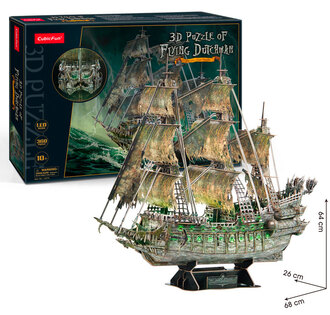Puzzle 3D Flying dutchman / ghiaccio - 360 pezzi