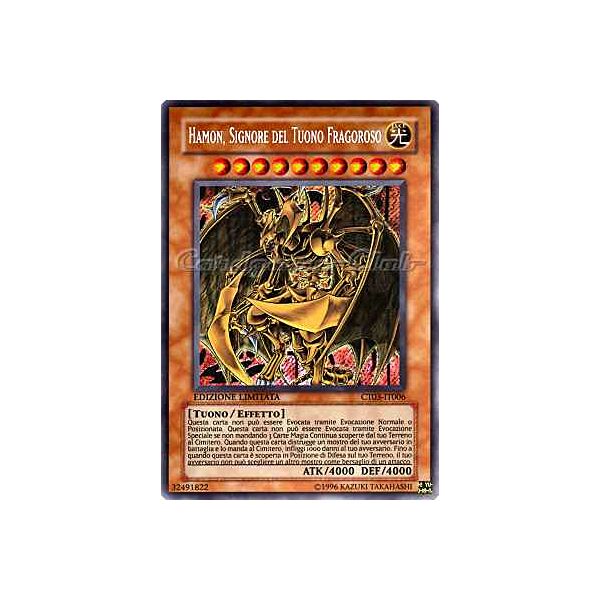 CT03-IT006 Hamon, Signore del Tuono Fragoroso rara segreta Edizione Limitata (IT) -NEAR MINT-