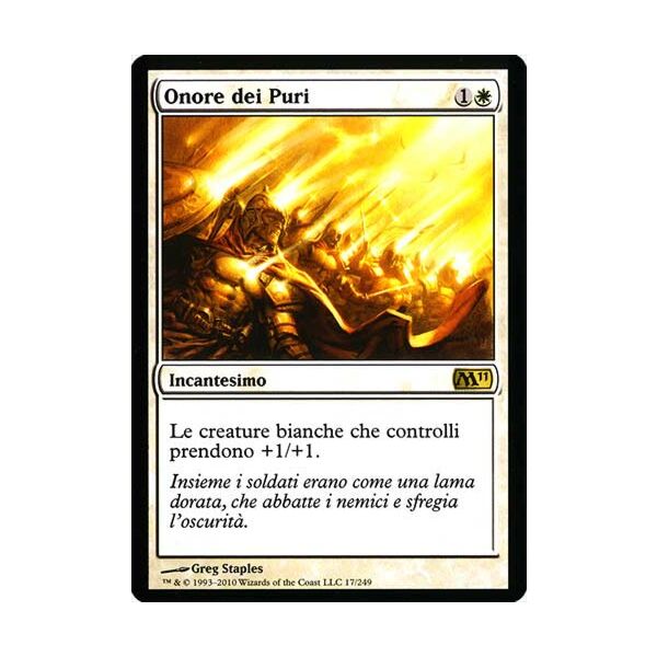 017 / 249 Onore dei Puri rara (IT) -NEAR MINT-