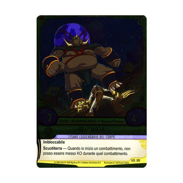 LGS_002 Behemoth rara oro foil -NEAR MINT-