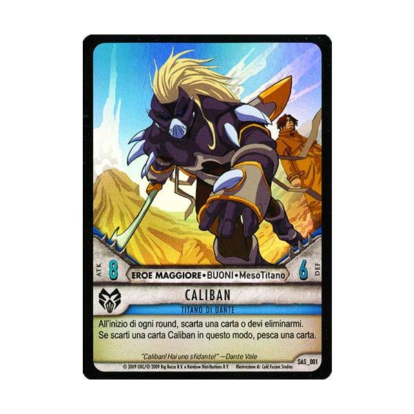 SAS_001 Caliban super rara foil -NEAR MINT-