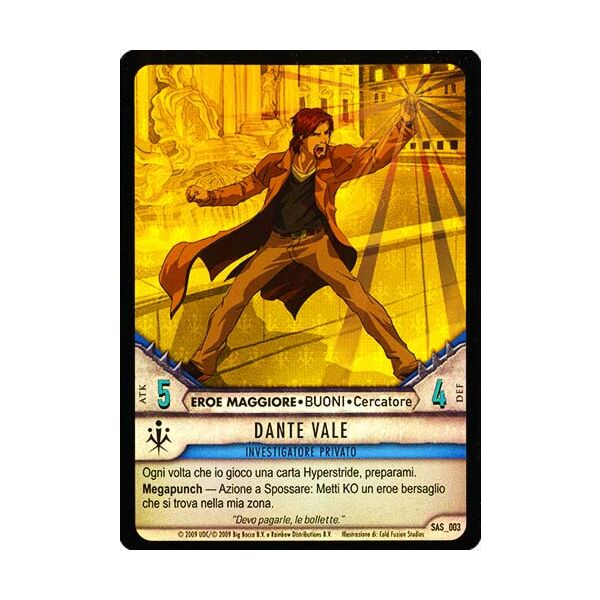 SAS_003 Dante Vale ultra rara foil -NEAR MINT-
