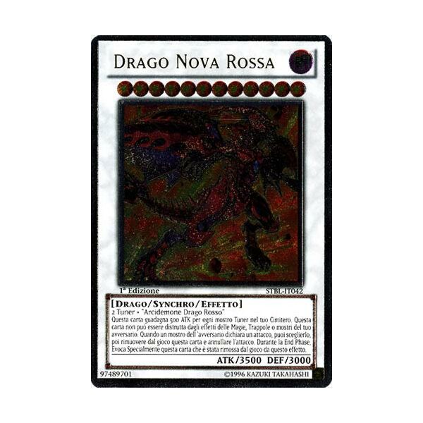 STBL-IT042 Drago Nova Rossa rara ultimate 1a Edizione (IT) -NEAR MINT-