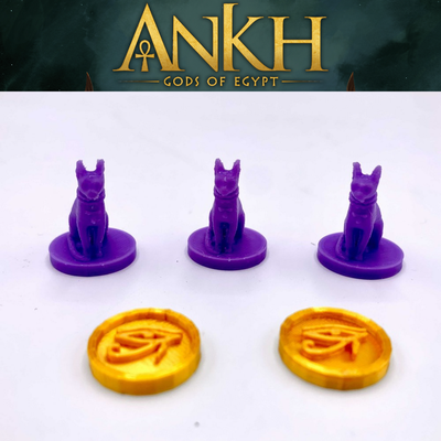 Ankh: Set Gatti e Gettoni