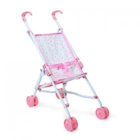 Passeggino Fiori Rosa Pieghevole