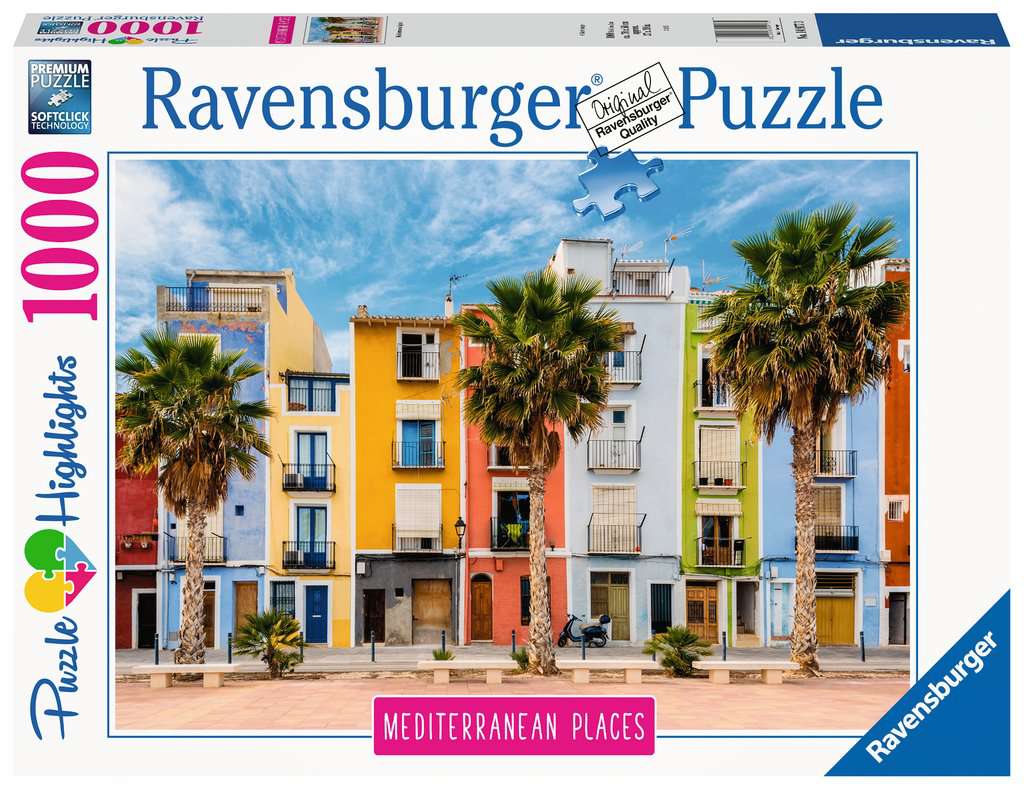 Puzzle 1000 pezzi cod. 14977: Mediterranean Spain