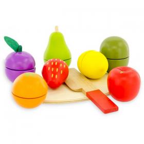 Set per Tagliare Frutta di Legno