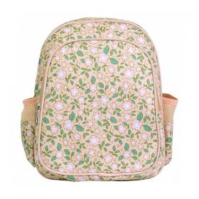 Zaino Grande con Tasca Termica Fiori Rosa