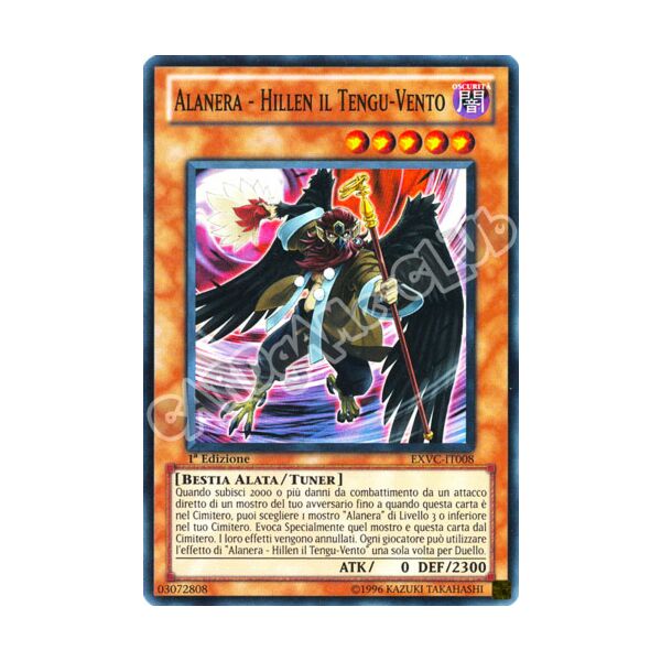 EXVC-IT008 Alanera - Hillen il Tengu-Vento super rara 1a Edizione (IT) -NEAR MINT-