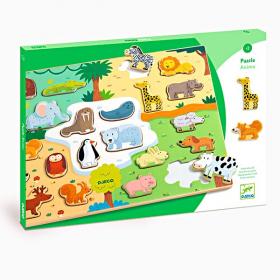 Djeco Puzzle Di Legno Animo