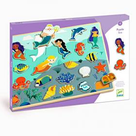Djeco Puzzle Di Legno Sea