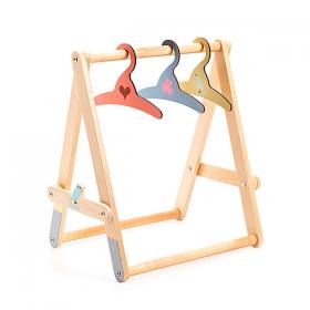 Djeco Pomea Appendiabiti Di Legno E Tre Grucce