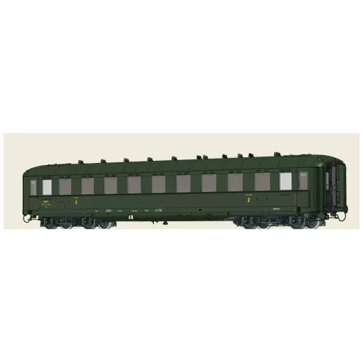 Carrozza passeggeri B10myfi - Brawa 51122 - HO 1/87 - SNCF - EP III - 2R