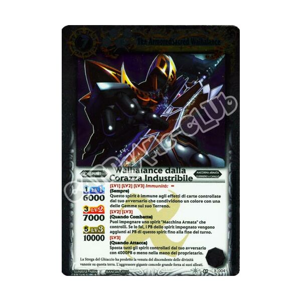 X 004 Walhalance dalla Corazza Industribile rara x (IT)