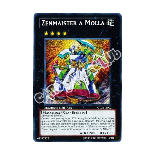 CT08-IT002 Zenmaister a Molla rara segreta Edizione Limitata (IT) -NEAR MINT-