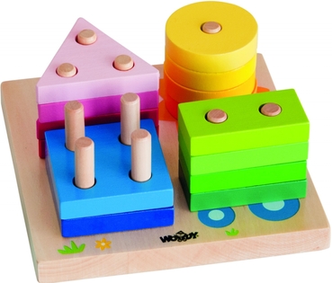 Woody Forme di base su una tavola