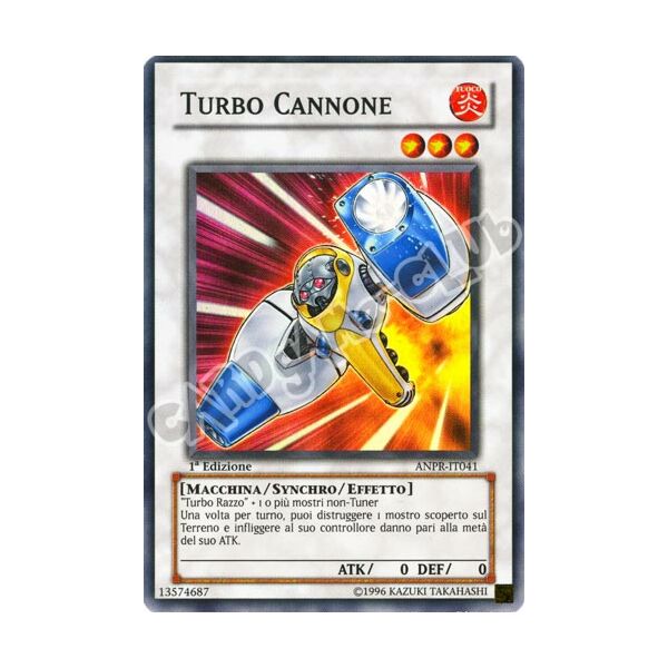 ANPR-IT041 Turbo Cannone super rara 1a Edizione (IT) -NEAR MINT-