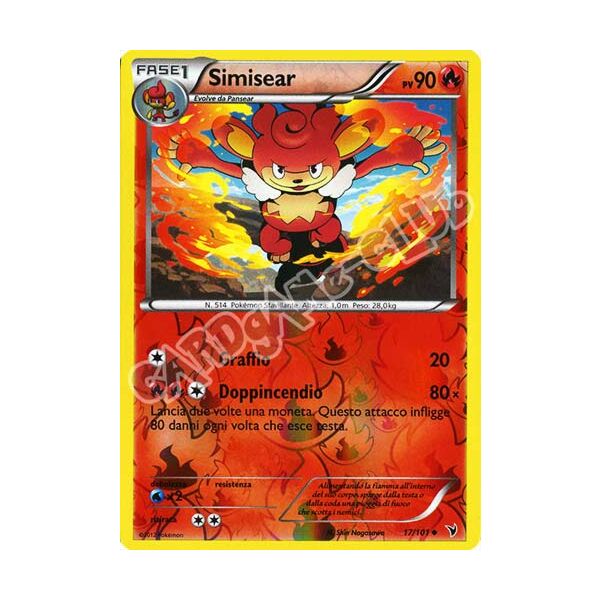 017 / 101 Simisear non comune foil reverse (IT) -NEAR MINT-